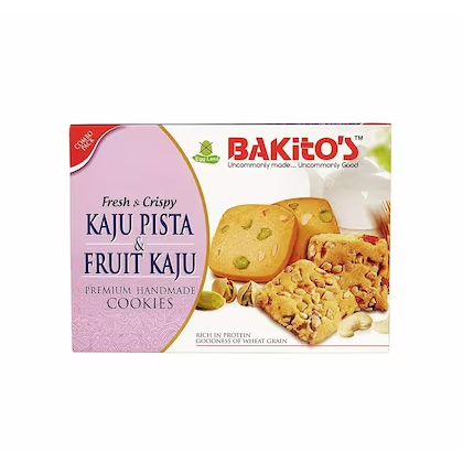 BAKITO'S KAJU Pista & Fruit KAJU Combo Biscuits