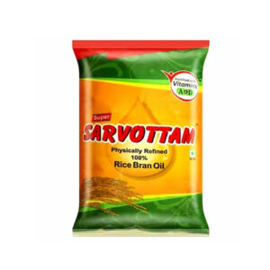 Super Sarvottam Physically Refined Rice Bran Oil 1 L